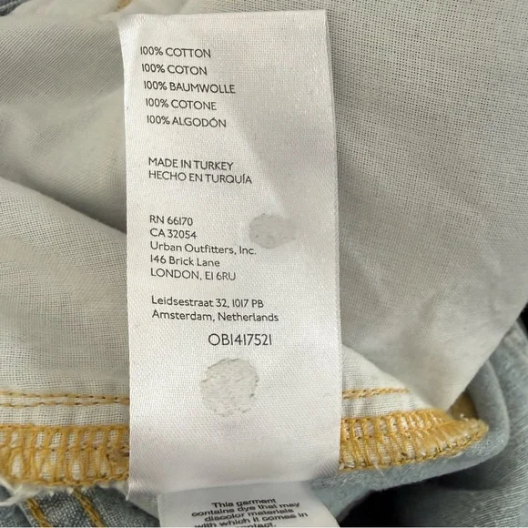 Free People We The Free Luca Super Slouch Wide Leg Trouser Jeans Women’s Size 27 - Picture 11 of 11